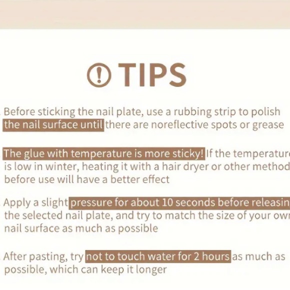 New Press on Nails Fake Fun & Fabulous Glue Pads & File Included - Picture 5 of 5